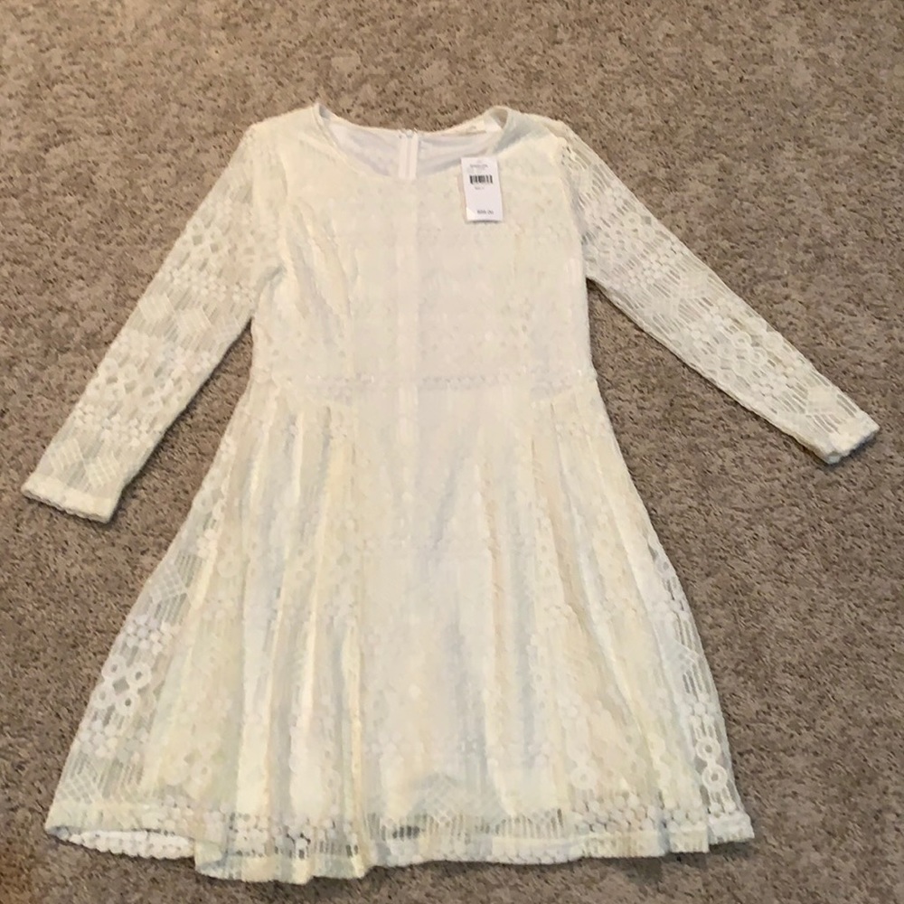 NWT Sugarlips long sleeve lace dress